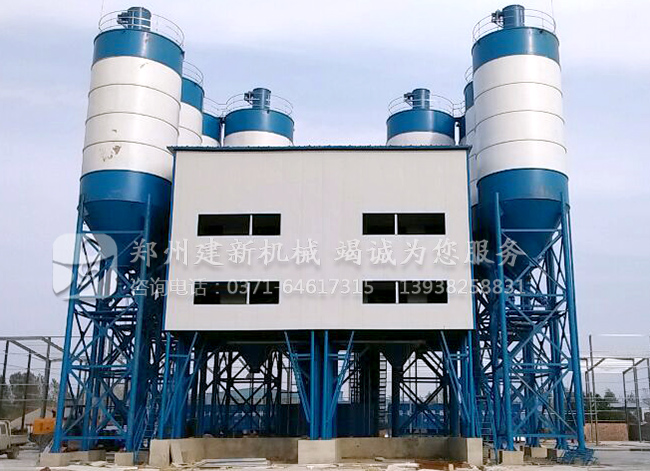 建設(shè)一套建新機(jī)械雙180商品混凝土攪拌站需要多少錢？