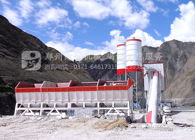 建新機械混凝土攪拌設(shè)備閃耀菲律賓