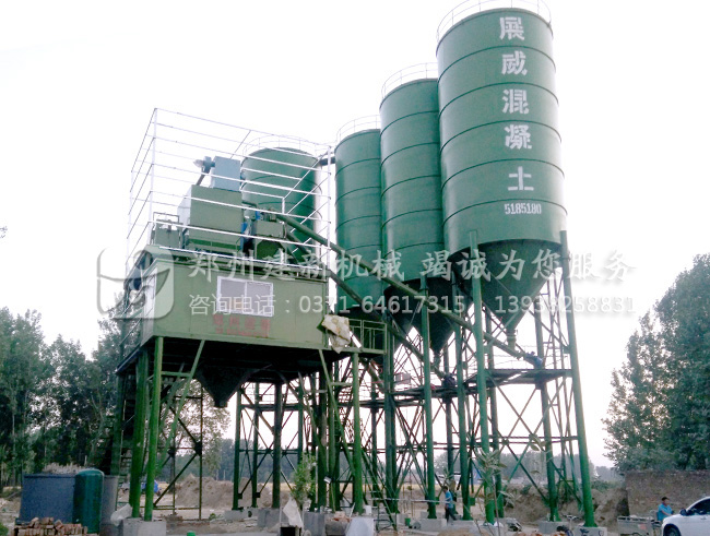 在安徽投資建新機械3方混凝土攪拌站設備需要多少錢？