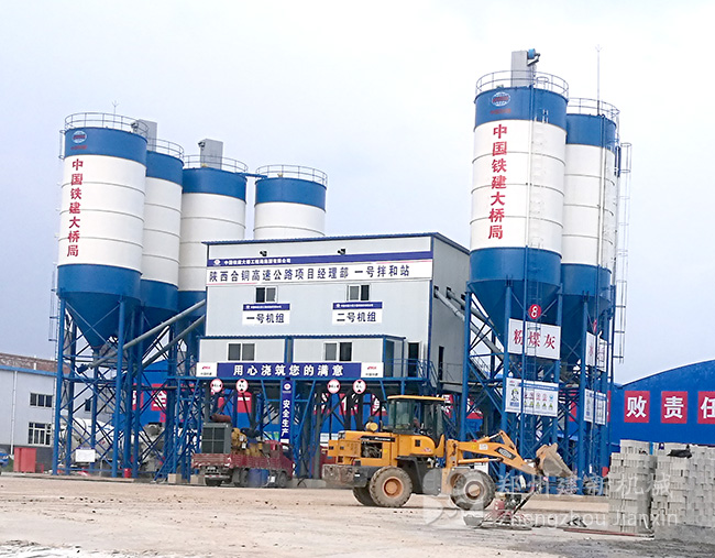 建新機(jī)械180商品混凝土攪拌站設(shè)備報(bào)價(jià)多少？