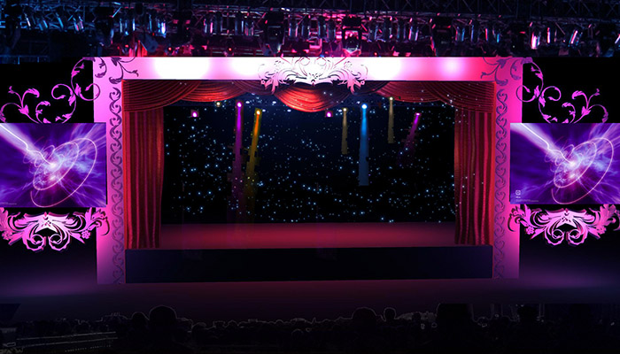 魔術舞臺效果圖